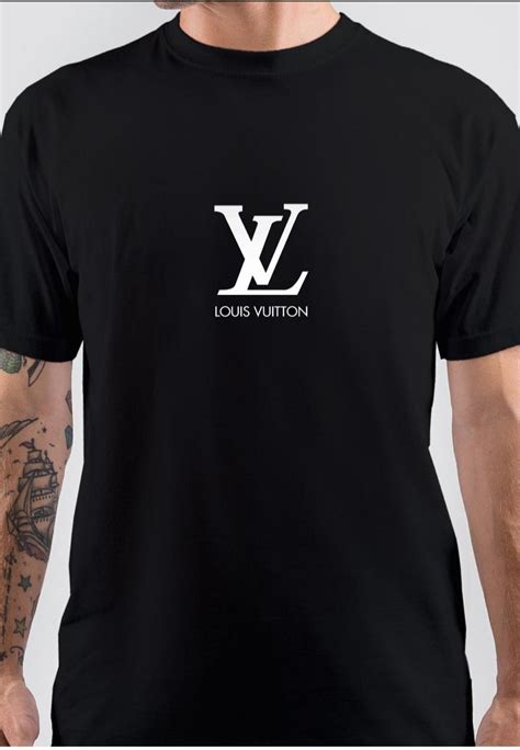 lv man t shirt|louis vuitton t shirt black.